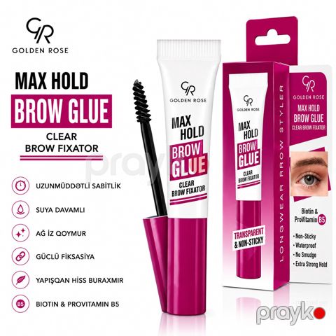 Qaş üçün gel No Brand Max Hold Brow Glue Gel — Bakı