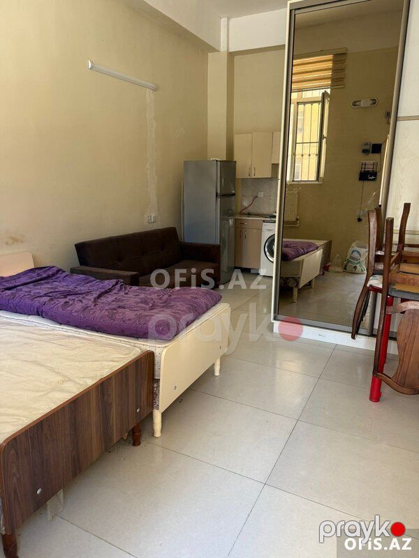 Yeni tikili Kirayə Verilir Yasamal r., İnşaatçılar m., 1 otaq, 35 m² — Mənzil, Bakı (3)