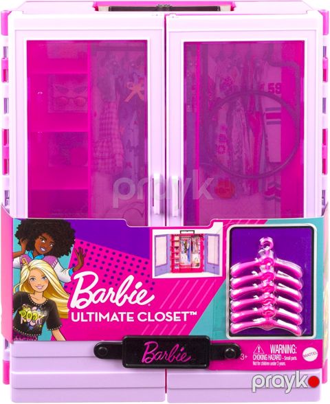 Kuklalar üçün şkaf Mattel Barbie Fashionistas Ultimate Closet, yasəməni, 3+ yaş — Bakı