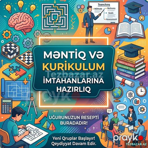 Məntiqi və Kurikulum imtahanlarına hazırlıq — Bakı