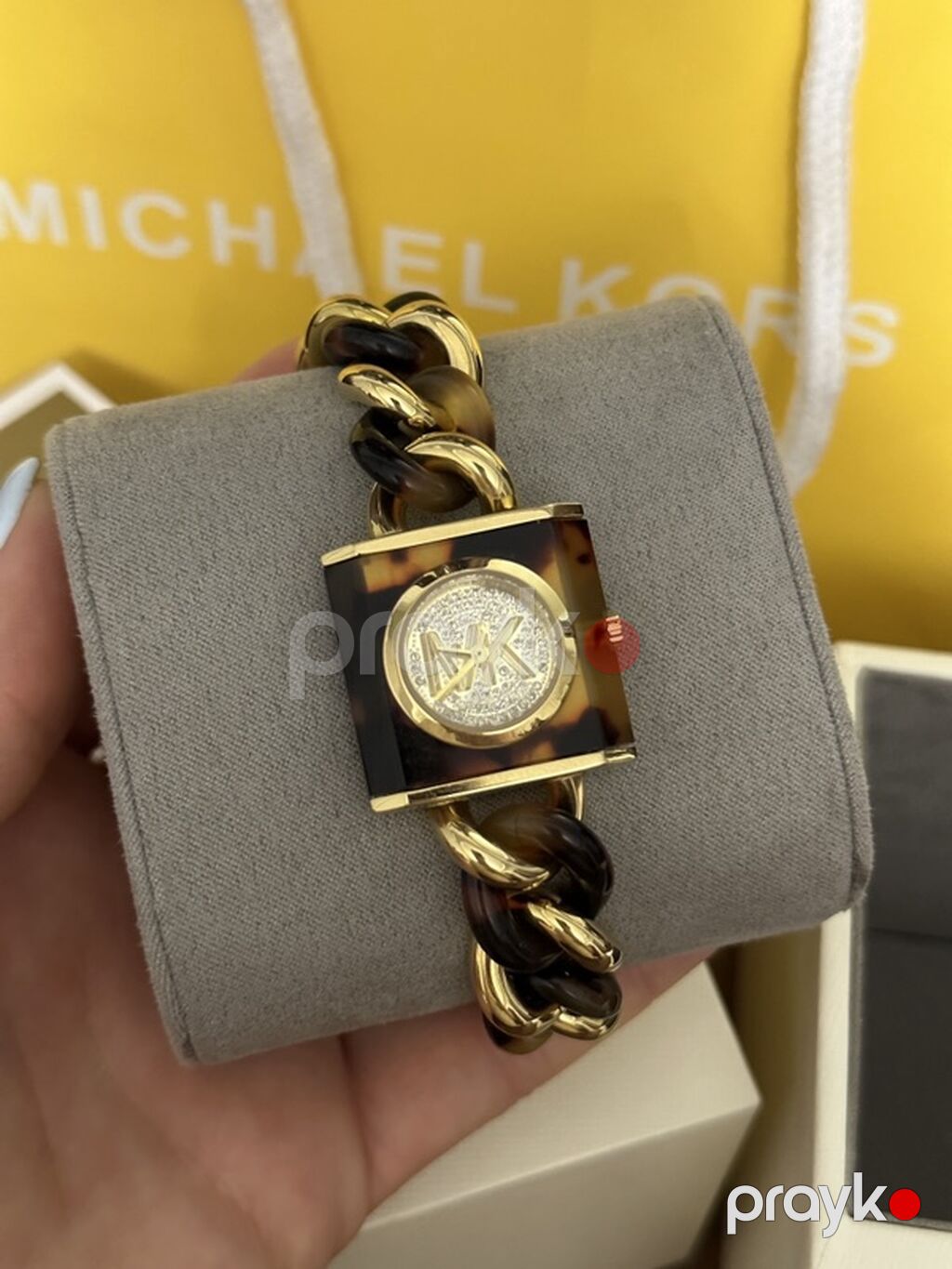 Michael Kors qadın qol saatı - Model: MK zəncirli qolbaq tipli saat — Qol saatları, Gəncə (2)