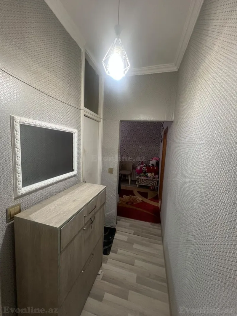 Satılır 2 otaqlı Mənzil Köhnə tikili 50 m² Bakı, Binəqədi r., Azadlıq prospekti m., 7-ci mikrorayon — Mənzil, Bakı (8)