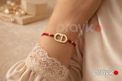 Qolbaq qadınlar üçün, qızıl 585 əyar, qırmızı — Bakı