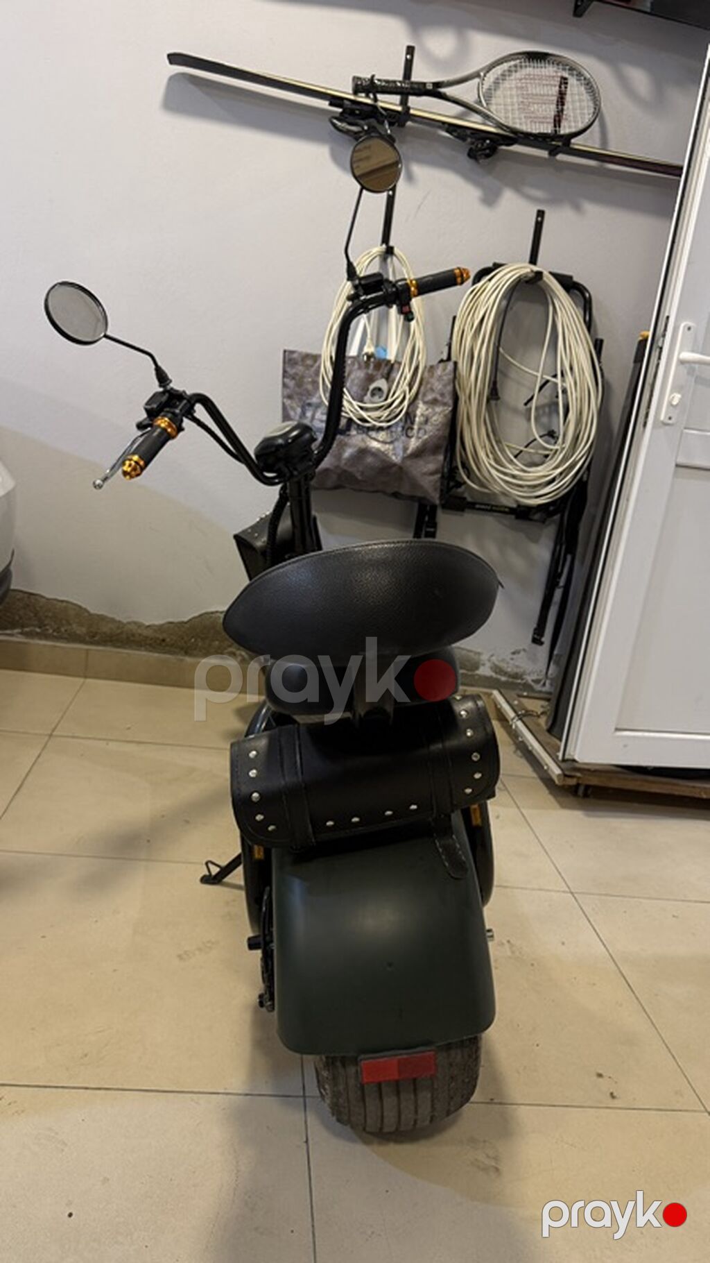 Elektrik skuter – “chopper” tərzində, geniş təkərli, iki nəfərlik — Mopedlər və skuterlər, Bakı (3)