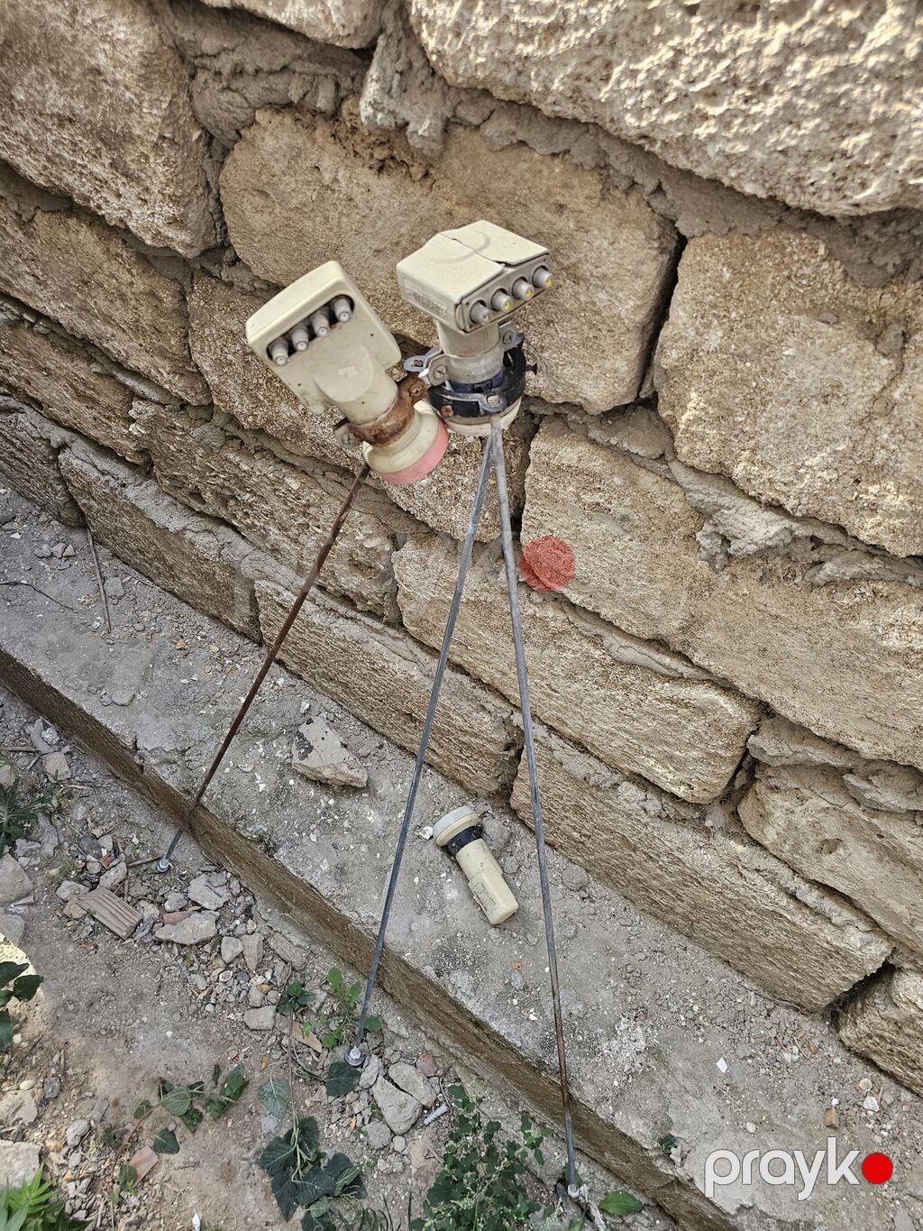 Böyük ölçülü peyk anteni (ofset tipli güzgü) Şəkildə necə görsənir o — Antenalar, Bakı (5)