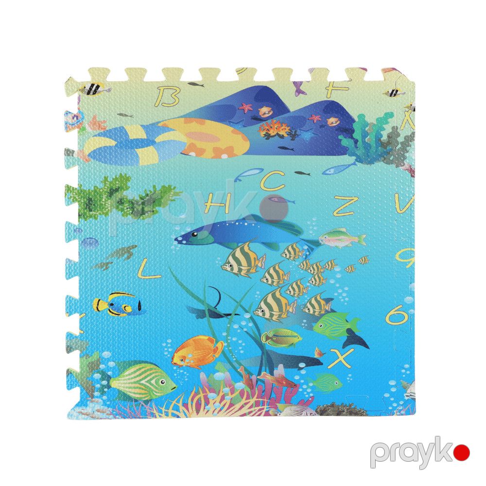 Pazl oyun xalçası, ABS-plastik, 120x120 sm — Mallar, Bakı (2)