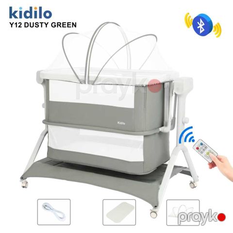 Beşik Kidilo Y12, boz, 90x50x90 sm — Bakı