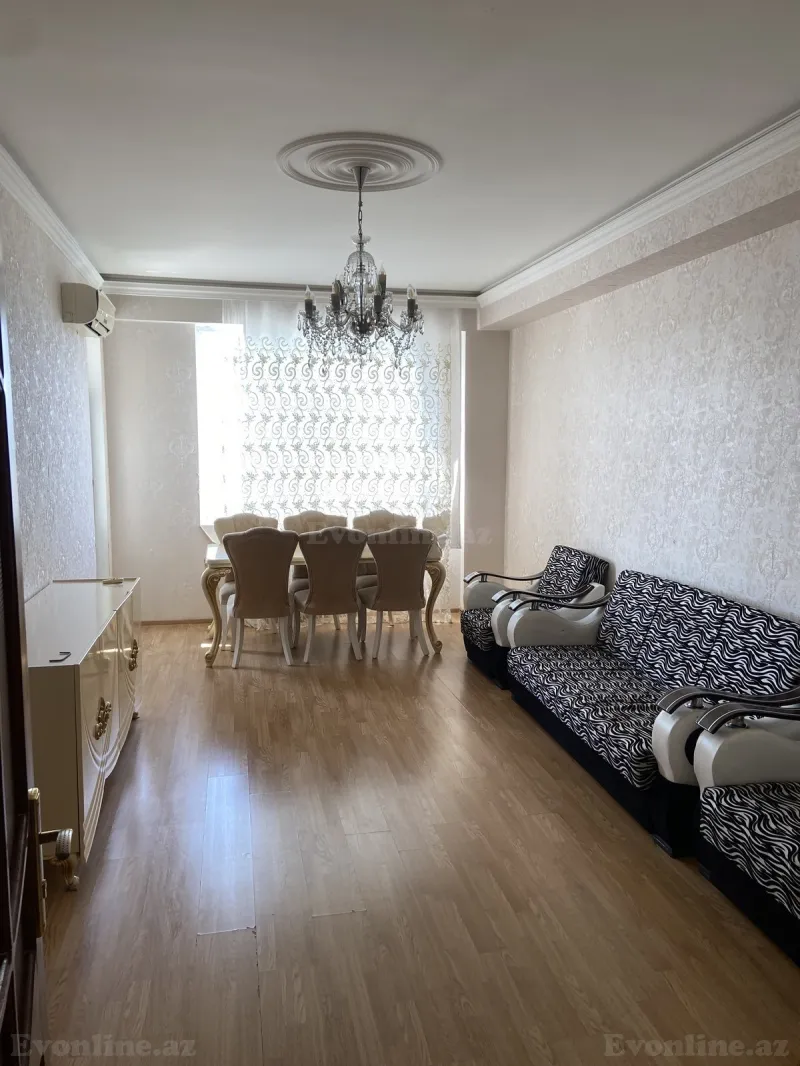 Kirayə verilir 2 otaqlı Mənzil Yeni tikili 80 m² Bakı, Binəqədi r., Azadlıq prospekti m., 8-ci mikrorayon — Mənzil, Bakı (3)