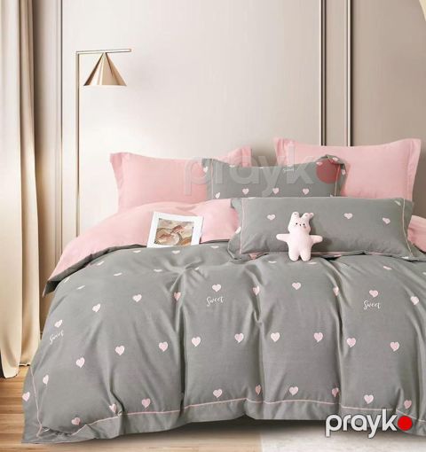 Yataq dəsti Trendy FS3477, ikinəfərlik, yorğan üzü 200x220 sm, mələfə 240x260 sm, yastıq üzü 2 əd - 50x70 sm — Bakı