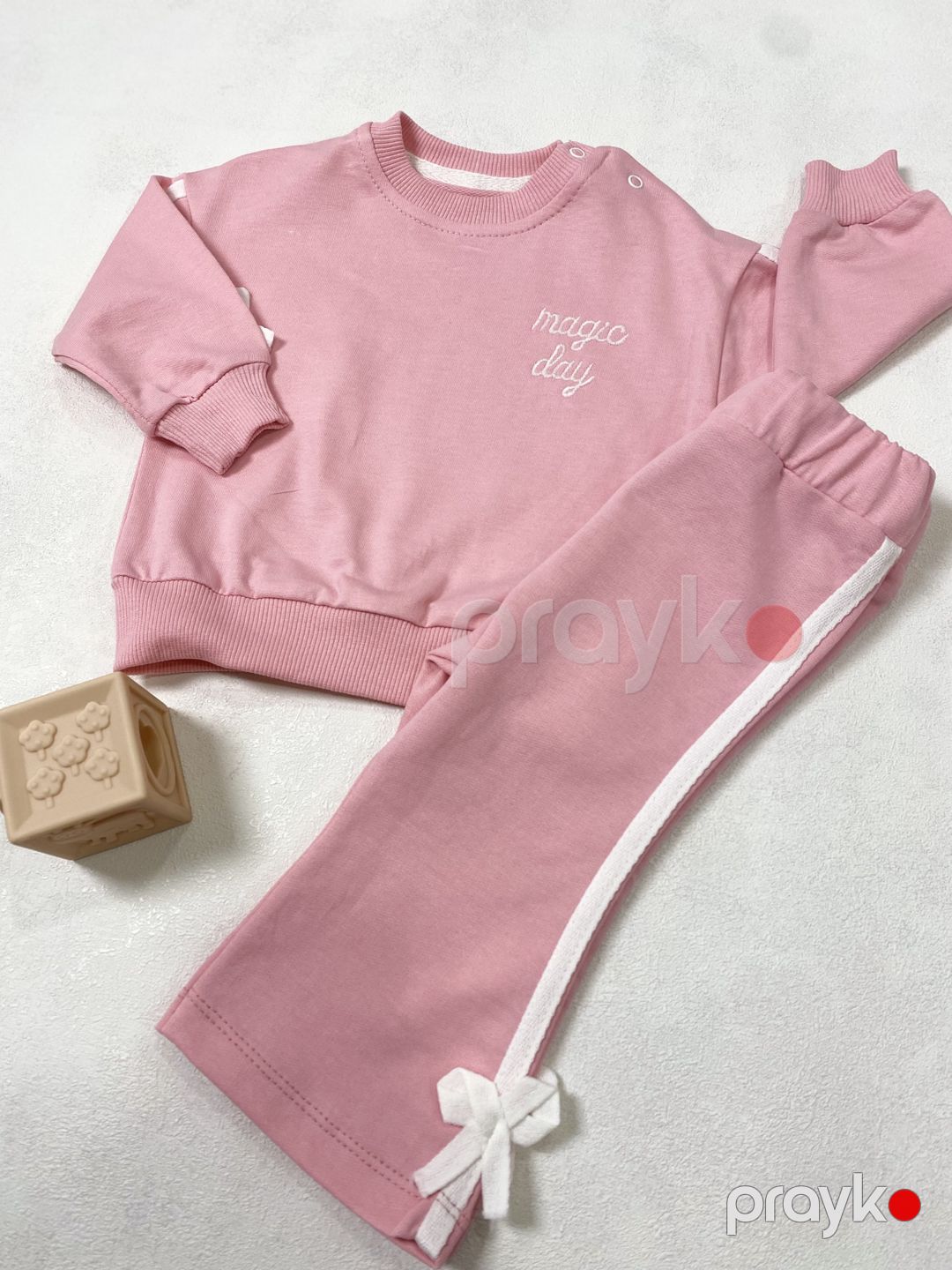Yenidoğulan üçün paltar No brand, Dəst, Çəhrayı, Pambıq, 6-9 ay — Mallar, Bakı (2)