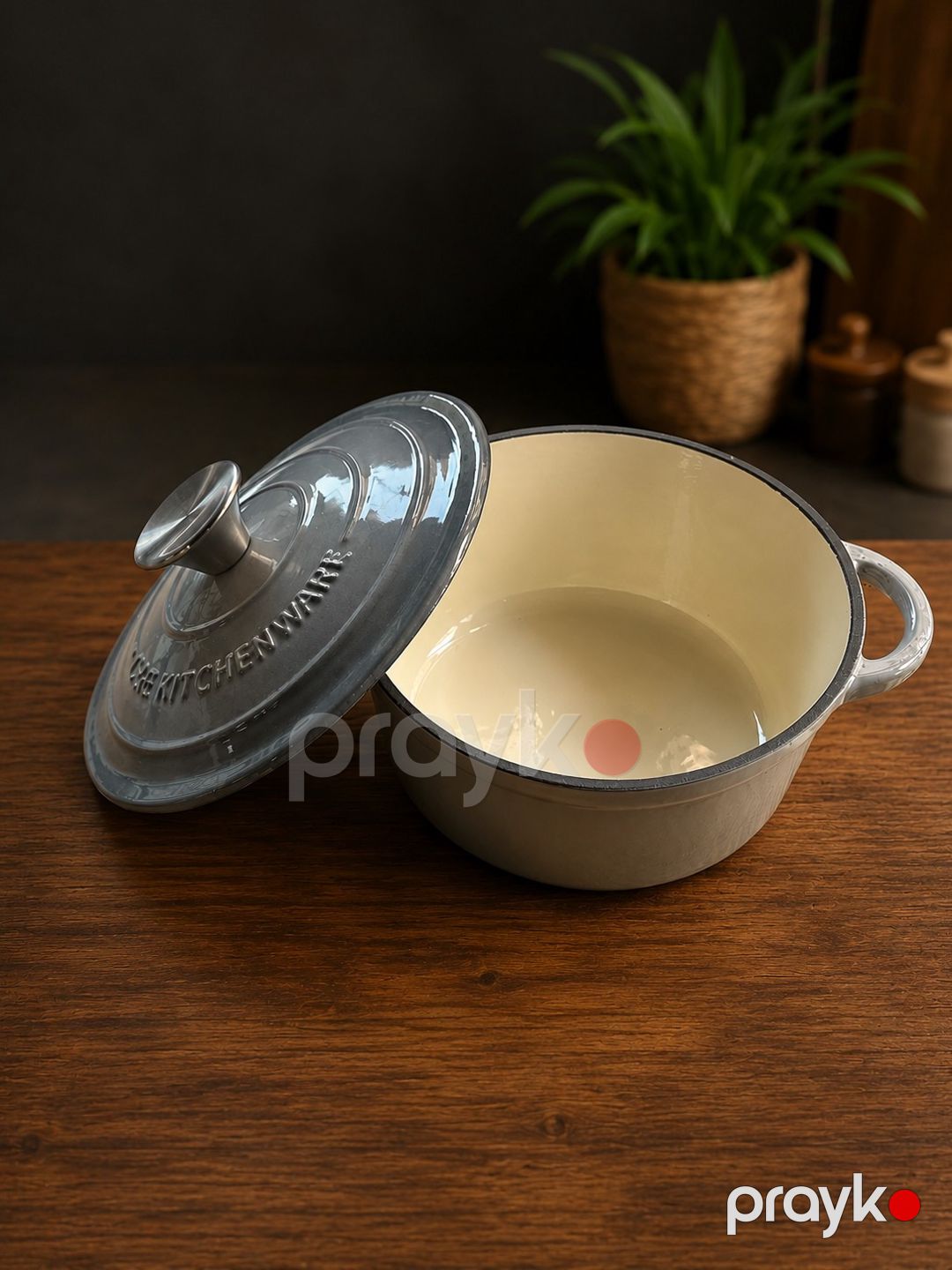 Qazan Kitchenware 0446, çuqun, 4200 ml, 22 sm — Mallar, Bakı (2)