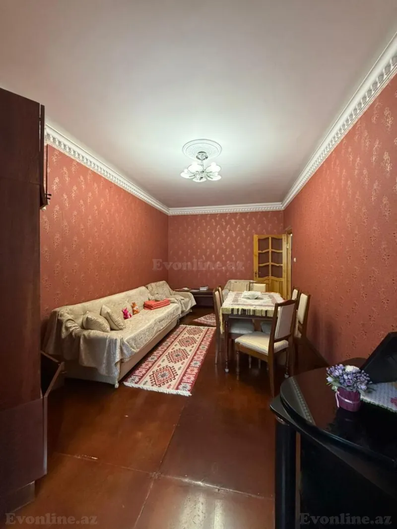 Satılır 2 otaqlı Mənzil Köhnə tikili 65 m² Bakı, Xətai r., Həzi Aslanov — Mənzil, Bakı (2)