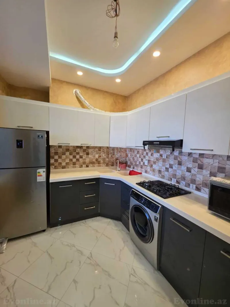 Kirayə verilir 2 otaqlı Mənzil Yeni tikili 75 m² Bakı, Xətai r., Əhmədli m — Mənzil, Bakı (4)