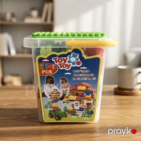 Konstruktor Toy Toy MK756, 3+ yaş, 112 hissə — Bakı