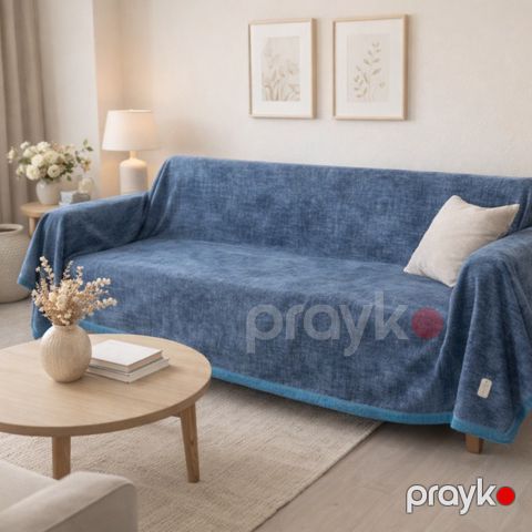 Divandek VM043-0205, şenil, göy, ölçü 170x220 sm — Bakı