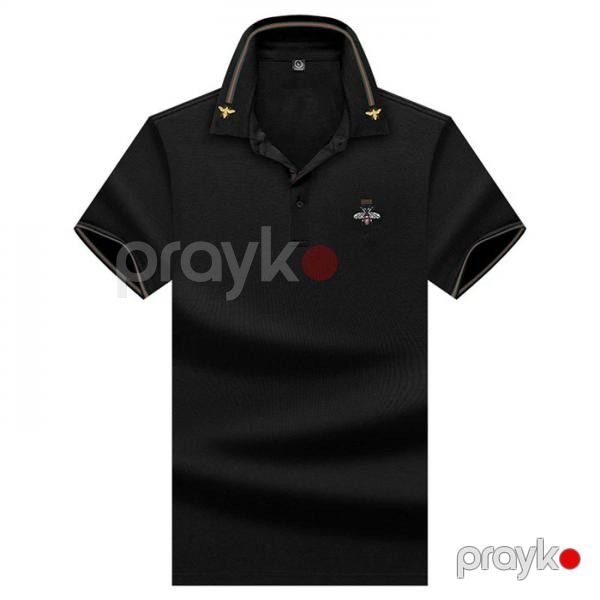Kişilər üçün polo EB_777, qara, pambıq, ölçü XXL — Mallar, Bakı (2)