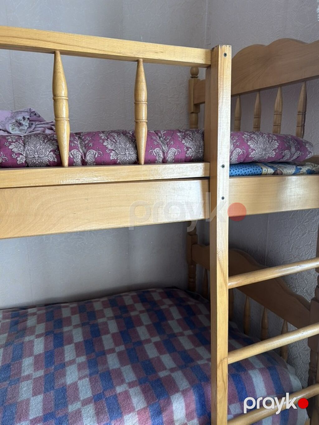 Oğlan və qız üçün, Yeni, Çarpayı, Matrassız, Siyirməsiz, Taxta — Yataqlar, Gəncə (2)