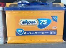 Akom Akumlyator 75Ah – 1 il zəmanət — Bakı