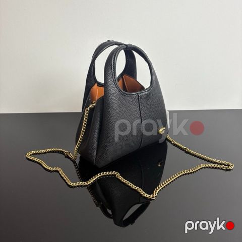 Kross-bodi çanta CH021, qara, təbii dəri — Bakı