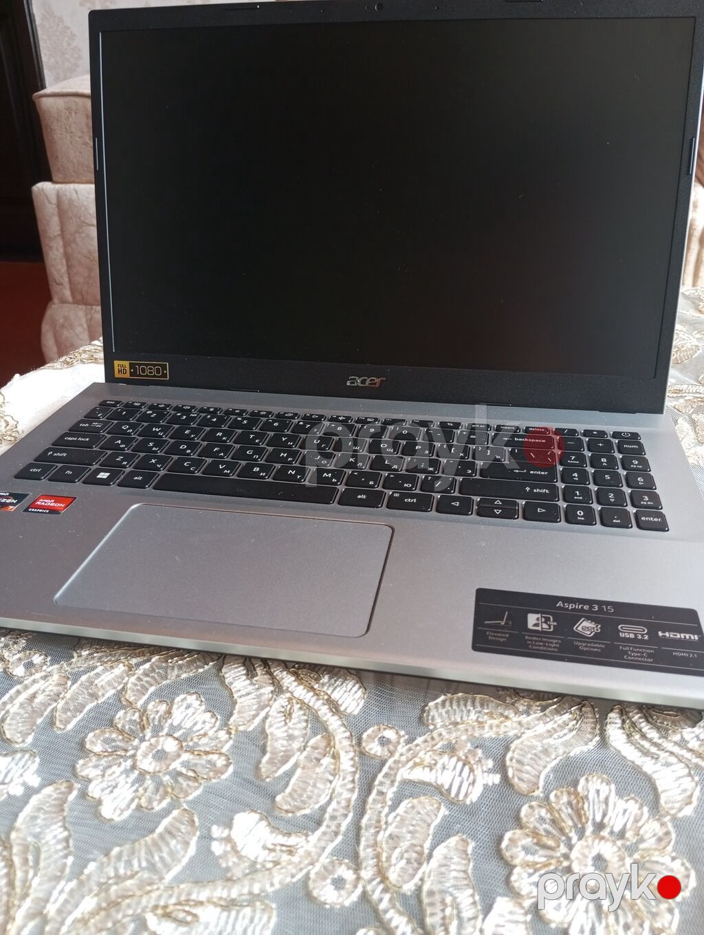 Yeni Acer Aspire, 15.6 AMD Ryzen 3, 512 GB, Ünvandan götürmə — Acer, Lənkəran (2)