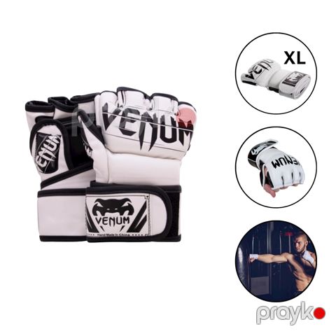 MMA üçün əlcəklər Venum 1069, kişi, XL, ağ — Bakı