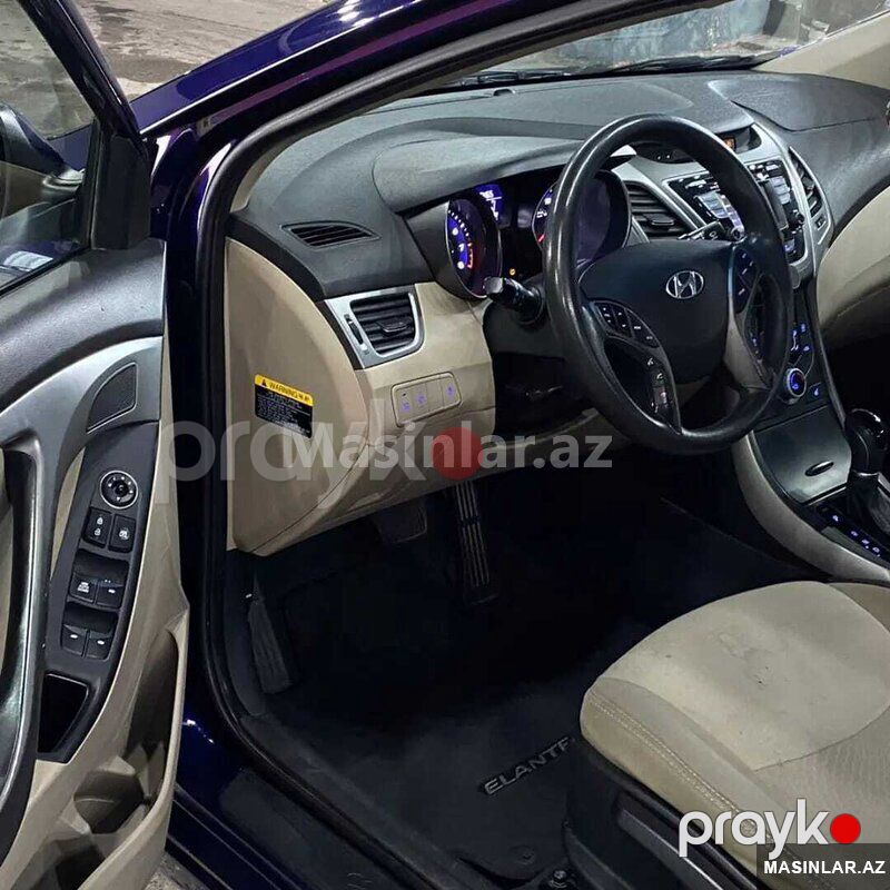 Hundai elantra 77-KZ-841 — Minik avtomobili icarəsi, Bakı (7)