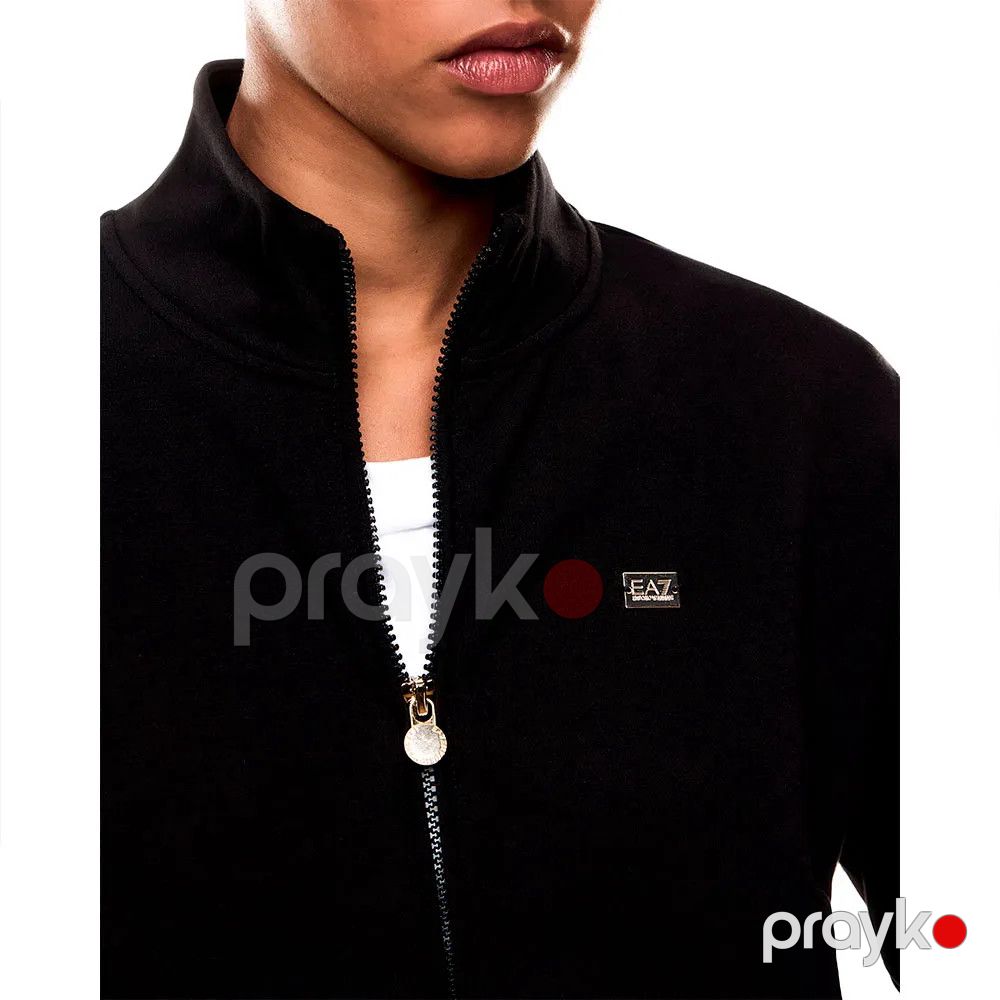 Qadınlar üçün idman kostyumu Emporio Armani EA7 7W000463, pambıq, qara, ölçü L — Mallar, Bakı (2)