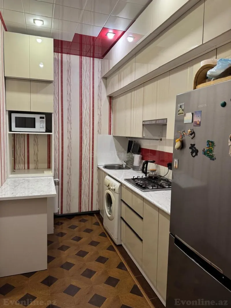 Satılır 2 otaqlı Mənzil Yeni tikili 57 m² Bakı, Nizami r., Qara Qarayev m., 8-ci kilometr — Mənzil, Bakı (5)