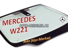 Mercedes W221 S-class ön şüşə (patpres) – endirimli satış və quraşdırma — Bakı