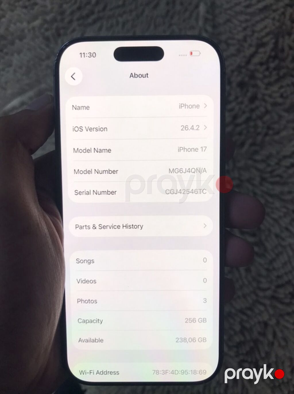 IPhone 17, 256 GB, Qara — Apple iPhone, Bakı (7)