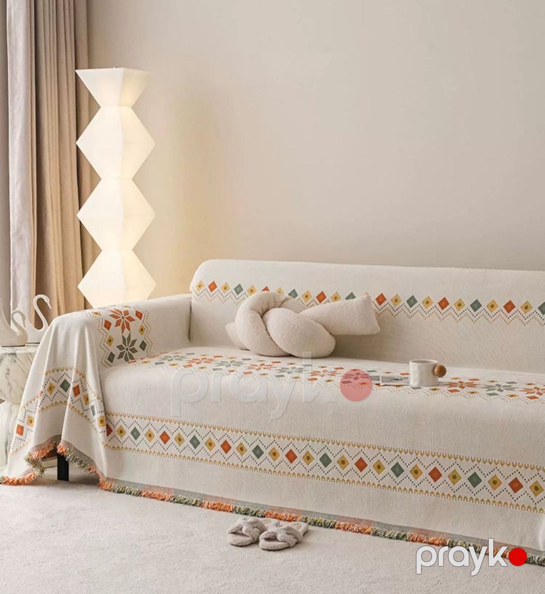 Divan örtüyü Annaberry 744, rəngbərəng, 180x180 sm — Mallar, Bakı (3)