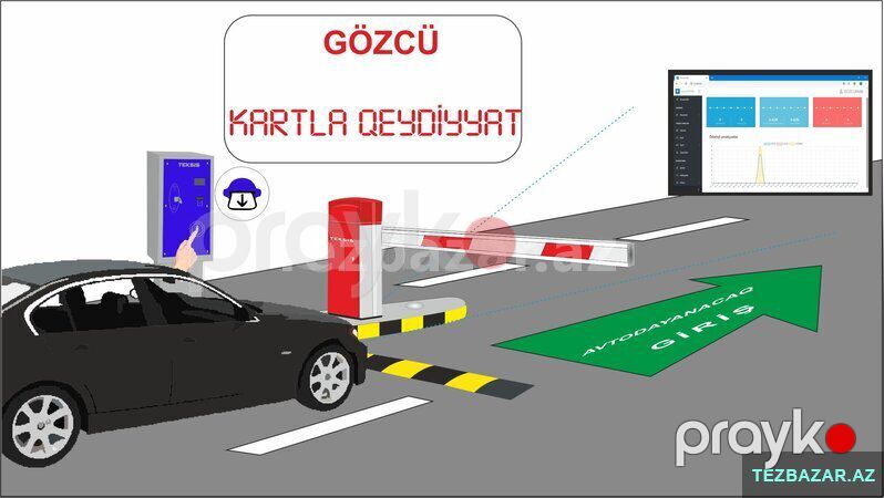 Teksis avtomatik ödəməli parkinq sistemi — Aparatların təmiri və quraşdırılması, Bakı (4)