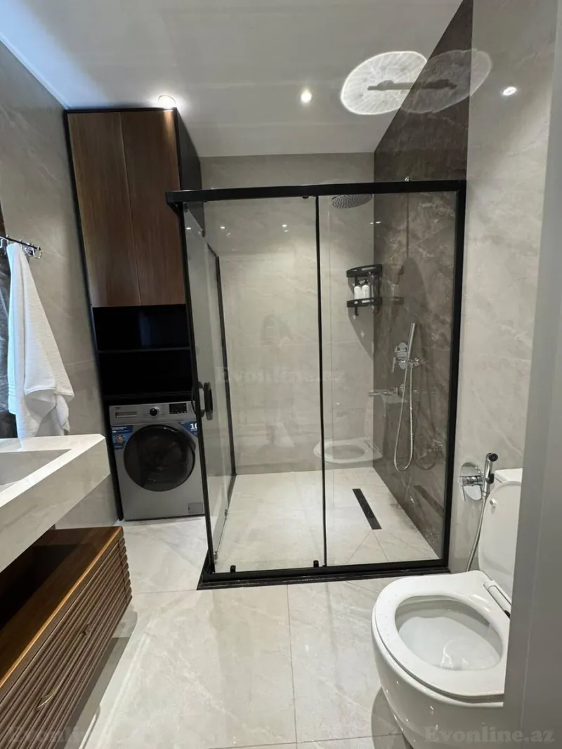 Kirayə verilir 1 otaqlı Mənzil Yeni tikili 60 m² Bakı, Sabunçu r., Sea Breeze — Mənzil, Bakı (6)