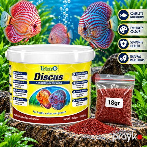 Akvarium balıqları üçün yem Tetra Discus, 18 q — Bakı