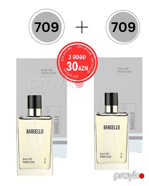 Ətir Bargello 709+709 50 ml+50 ml — Bakı
