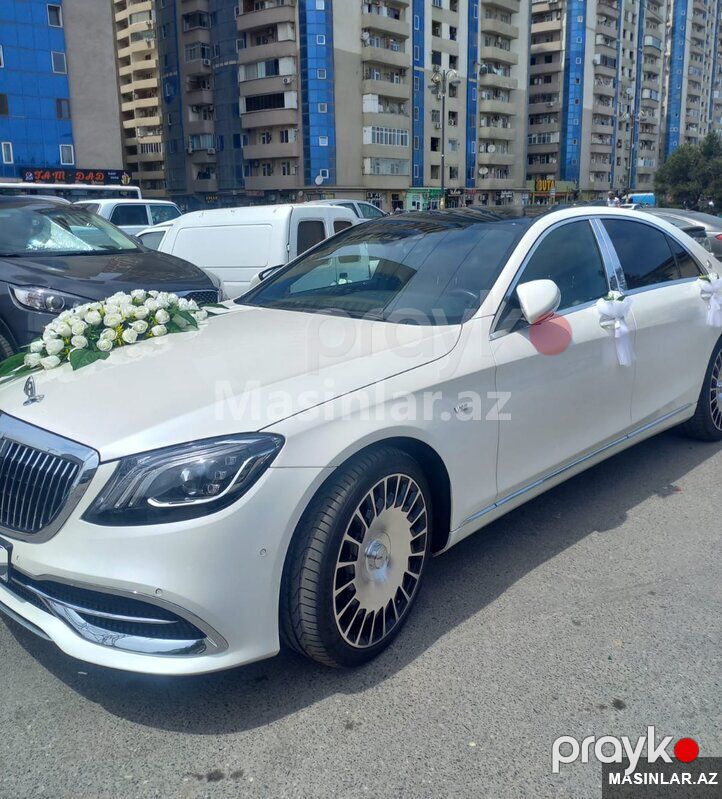 Mercedes Maybach Toy üçün, 2017 il — Minik avtomobili icarəsi, Bakı (3)