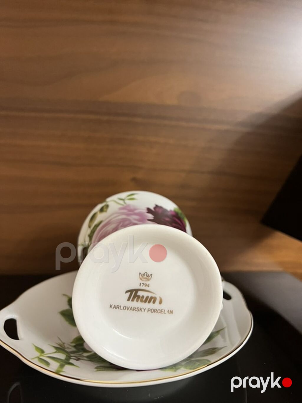 Çay dəsti, rəng - Ağ, Farfor, 2 nəfərlik, Çexiya — Süfrə qabı, Bakı (4)