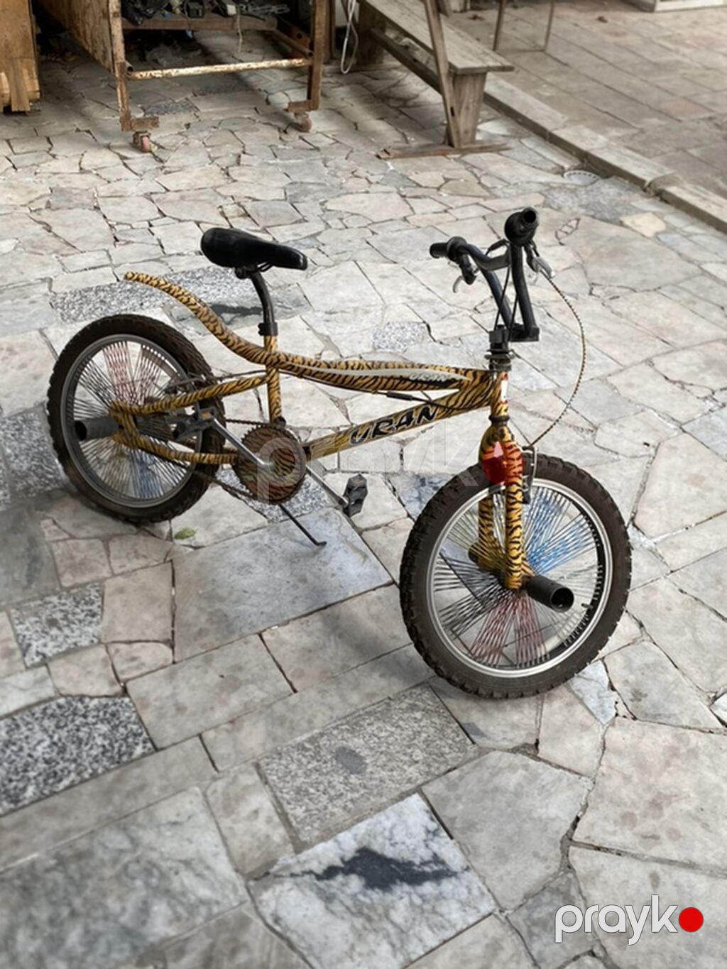 Uşaq velosipedi – BMX üslubunda, 20" təkərlər - Rəng/naxış: pələng — Uşaq velosipedləri, Gəncə (2)