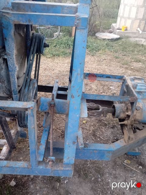 Kənd təsərrüfatı üçün daşınan yem (saman/ot) doğrayıcı-kombayn qurğusu — İmişli