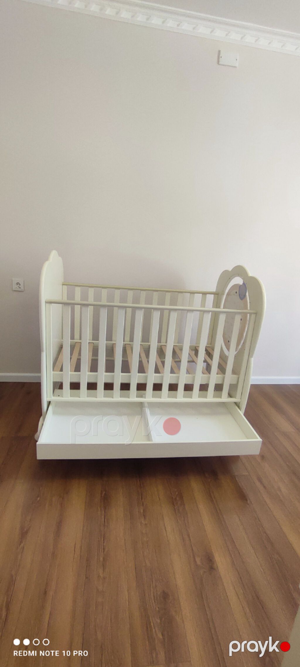 Oğlan və qız üçün, İşlənmiş, Dördbucaq, Beşik, Dəstsiz, Matrassız, Yellənmə mexanizmsiz — Bəşikləri, Saray (2)