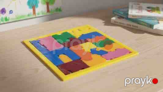 Heyvan fiqurlu mozaika puzzle — Oyuncaqlar, Bakı (3)