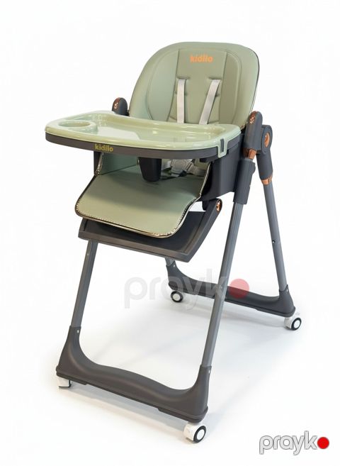 Uşaq yedizdirmə oturacağı Kidilo K8122NS17, açıq yaşıl — Bakı