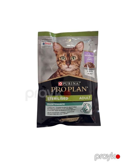 Nəm yem qısırlaşdırılmış pişiklər üçün Purina Pro Plan Adult 85 g — Bakı