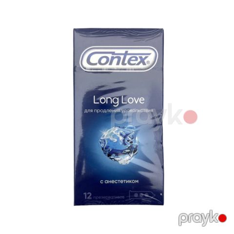 Prezervativlər Contex Long Love, 12 ədəd — Bakı