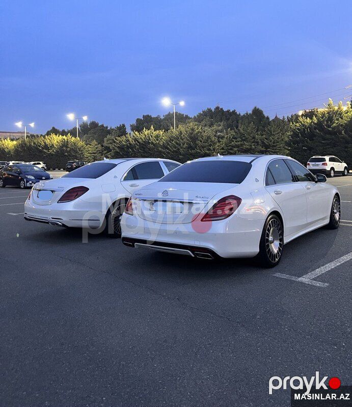 Mercedes Maybach W222, 2017 il — Minik avtomobili icarəsi, Bakı (2)