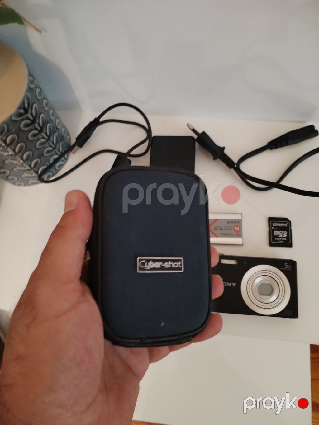 Sony Cyber-shot Dsc W800 20.1 megapixel reqemsal fotoaparat tam islek — Fotoaparat, Bakı (2)
