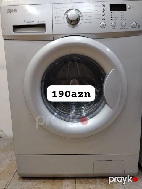LG paltaryuyan maşın – Inverter Direct Drive, 5 kq yükləmə — Bakı