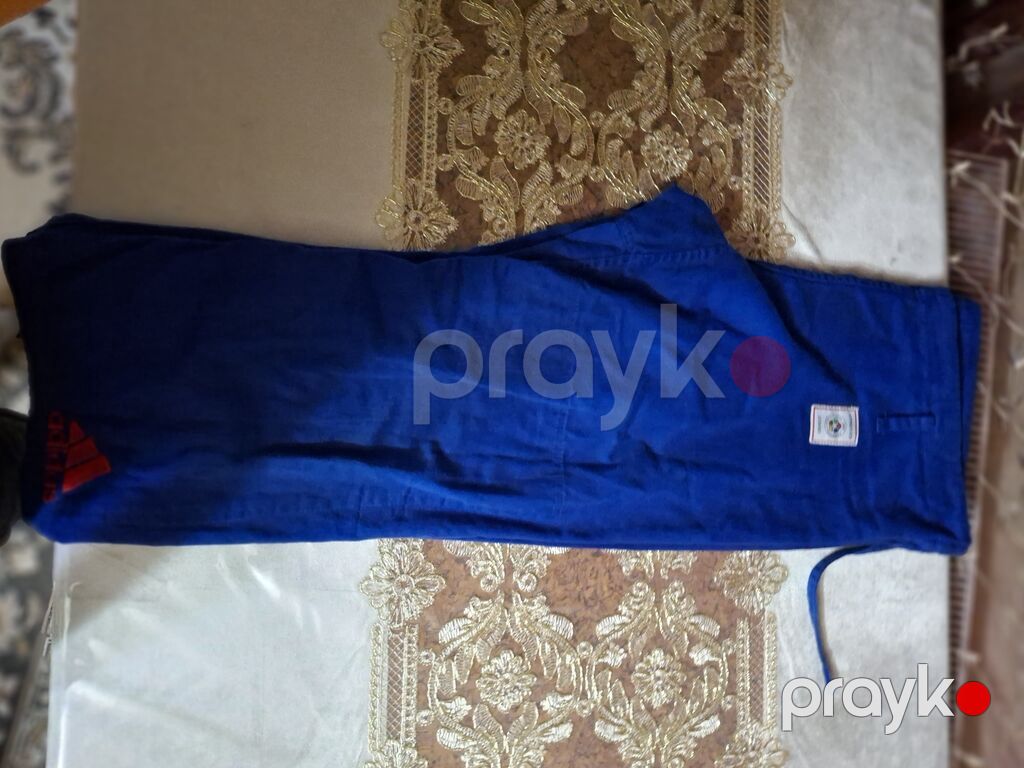 Məhsul: Cüdo kimono dəsti (göy) Xüsusiyyətlər: - Brend: adidas — İdman geyimi, Bakı (2)