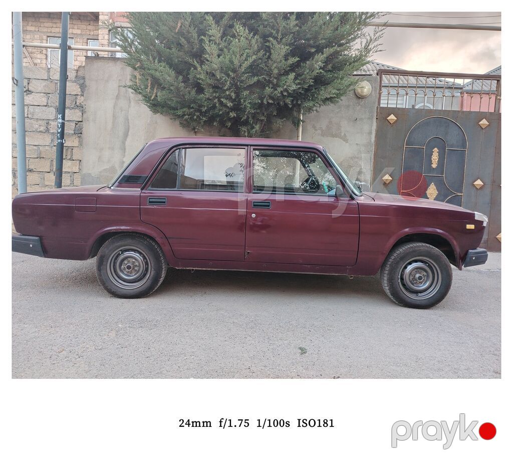 VAZ (Lada) 2107: 1.6 l 2002 il 86663 km Sedan 01-CC-553 — Avtomobillər, Masazır (5)