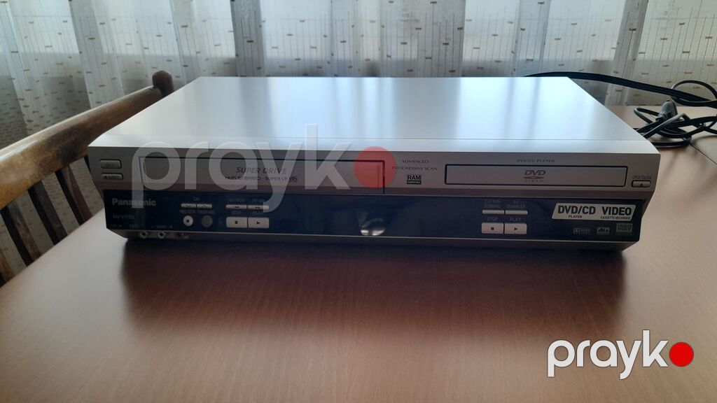 Panasonic NV-VP33GC – VHS video maqnitofon + Dvd/cd pleyer kombi — DVD pleyer, Bakı (2)